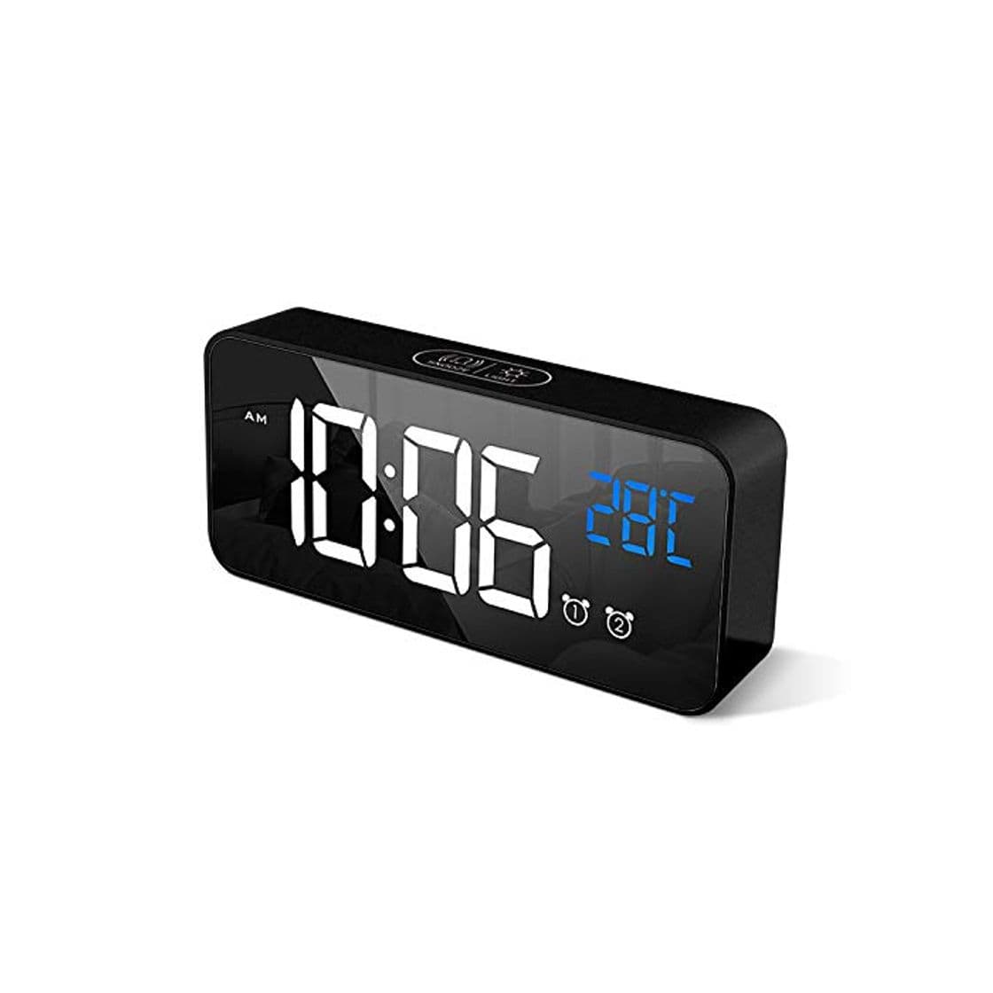 Product HOMVILLA Reloj Despertador Digital con Pantalla LED de Temperatura