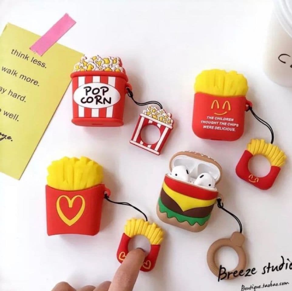 Fashion Funda Airpods 🍔🍟