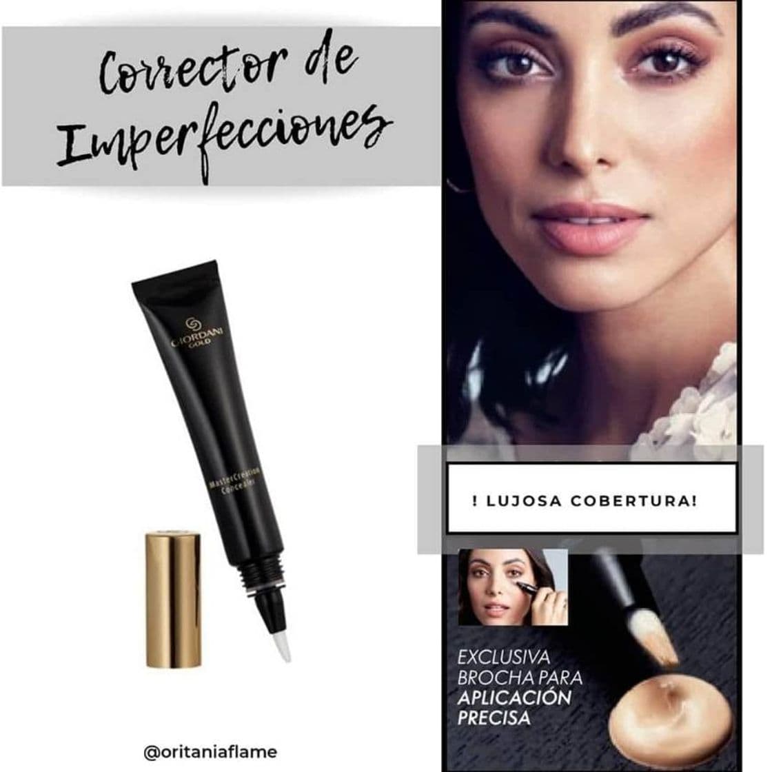 Moda Corrector anti-inperfecciones  GIORDANI GOLD 