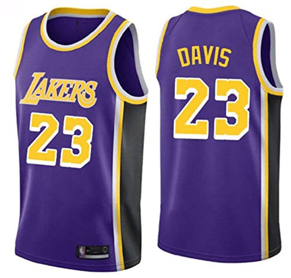 Fashion Wo nice Lakers # 23 Anthony Davis Incluye el Mismo párrafo Uniforme