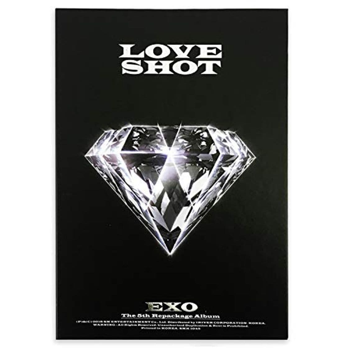 Product EXO 5th Repackage Album - LOVE SHOT [ LOVE ver. ] CD