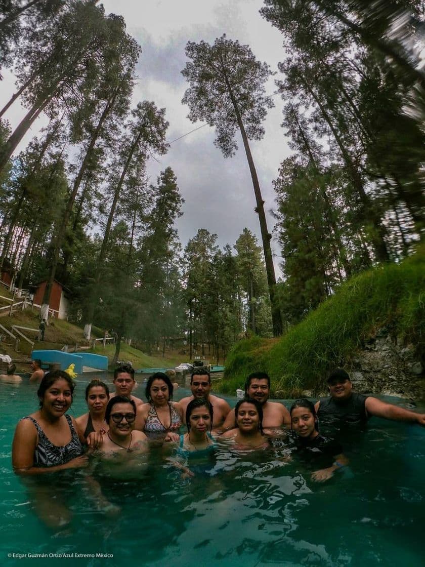 Place Azufres de Michoacán, "Rancho Viejo" paraíso de aguas termal