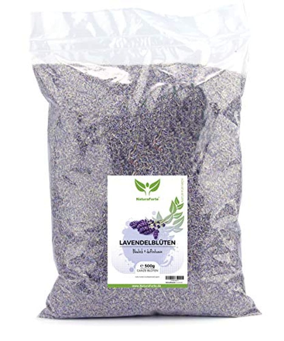 Lugar NaturaForte Flores de Lavanda 500g Lavanda sin aditivos - Azul