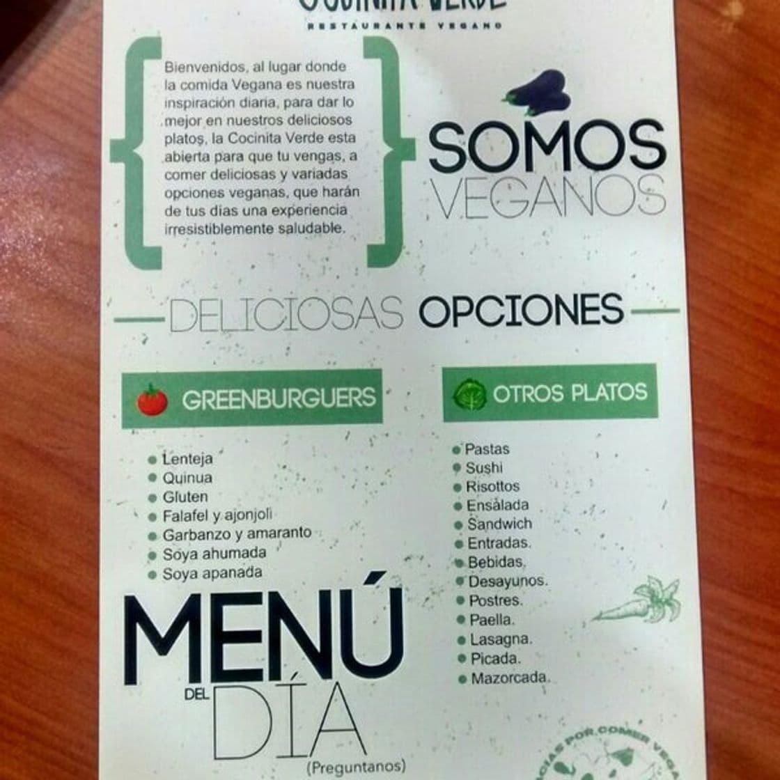 Restaurantes La Cocinita Verde - Comida Vegana