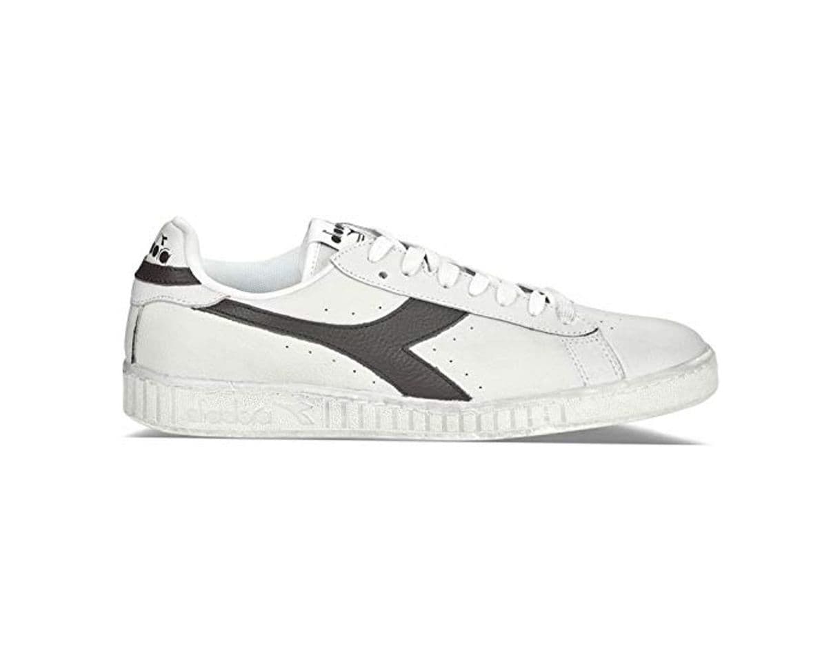 Product Diadora Game L Low Waxed, Zapatillas de Gimnasia Unisex Adulto, Blanco