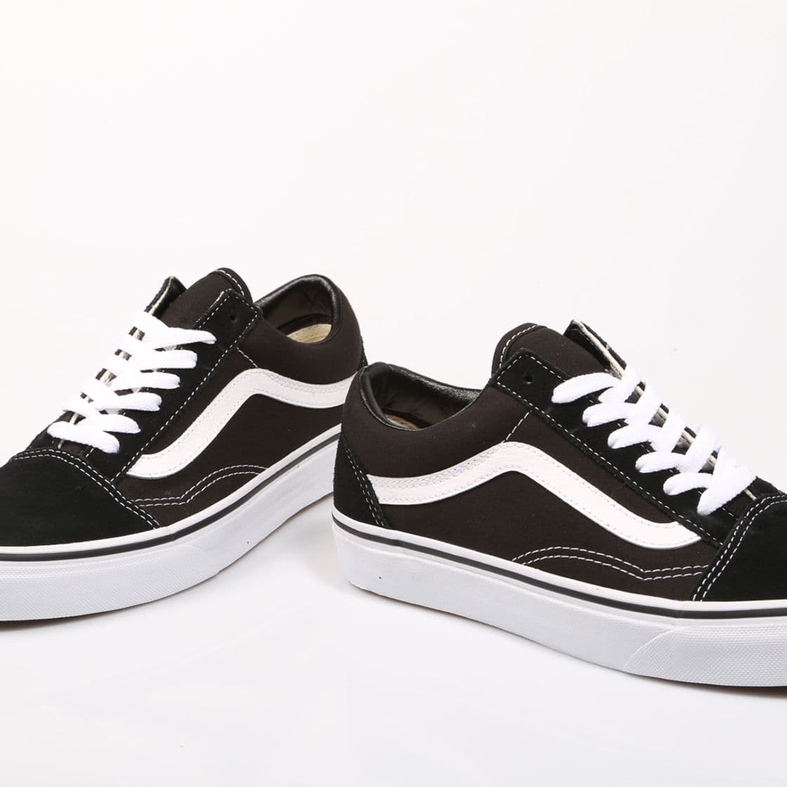 Fashion Vans Old Skool Zapatillas Unisex, Negro