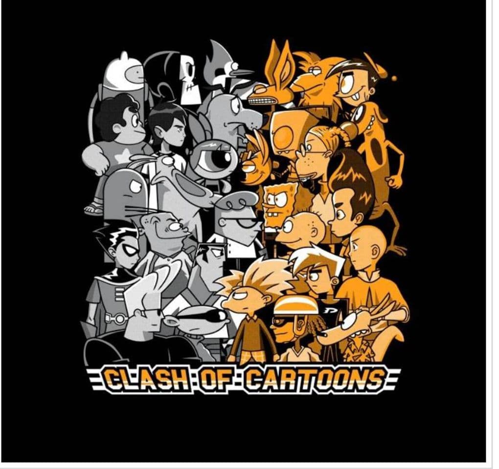 Fashion Camiseta Clash of Toons