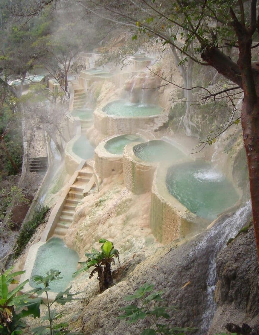 Lugar Grutas Tolantongo