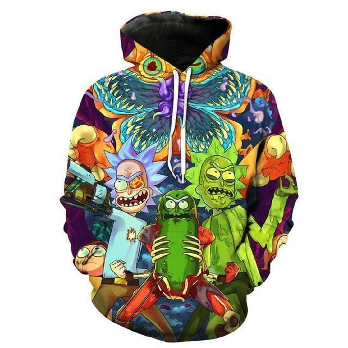 Fashion Sudaderas Rick&Morty 