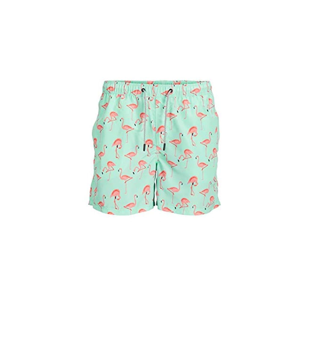 Fashion Jack & Jones Jjiaruba Jjswimshorts AKM Animal STS Bañador para Hombre