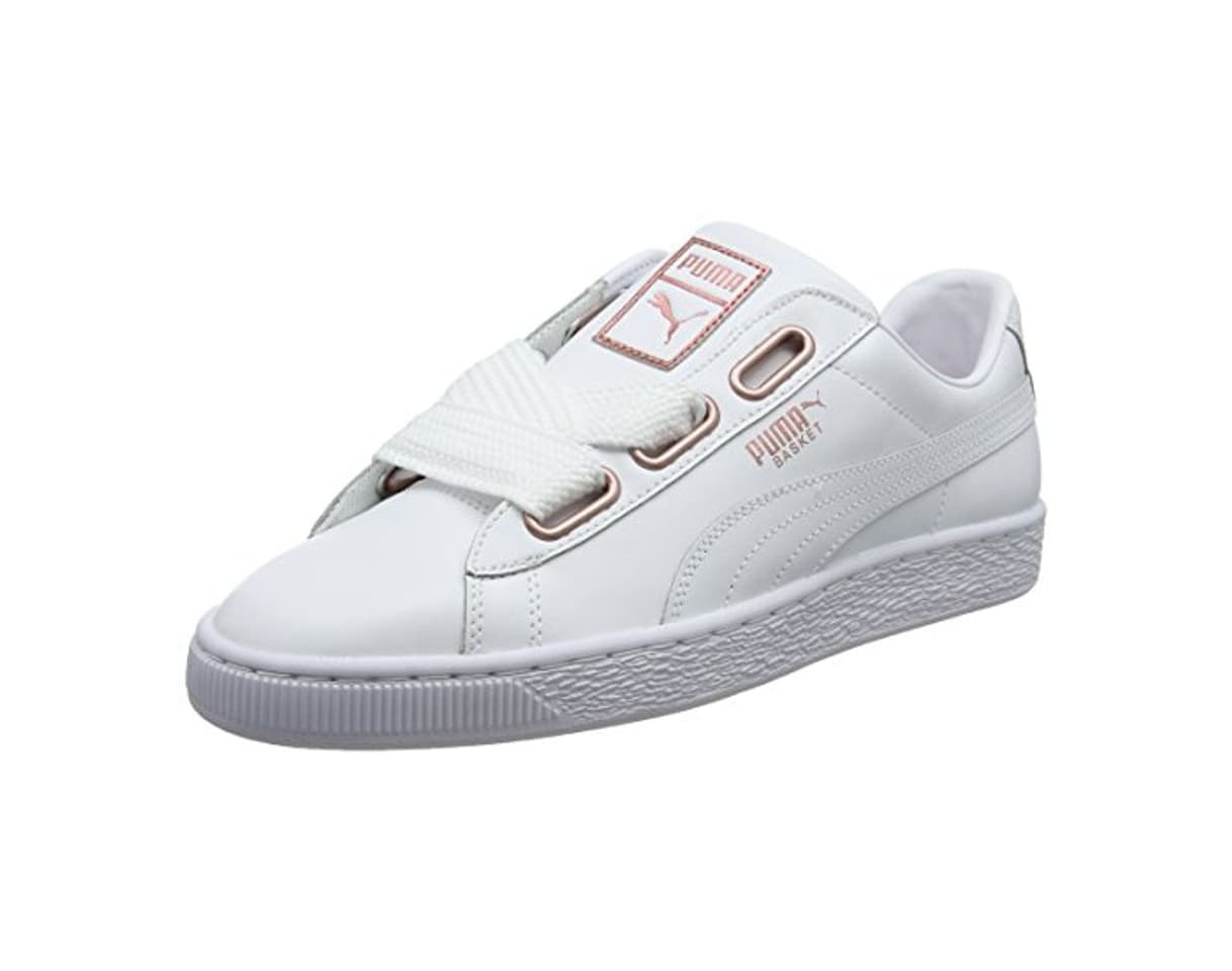 Fashion Puma Basket Heart Leather