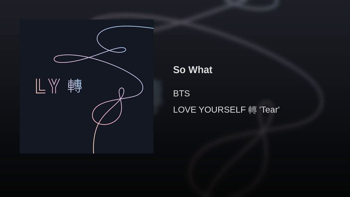 Music So What - BTS 