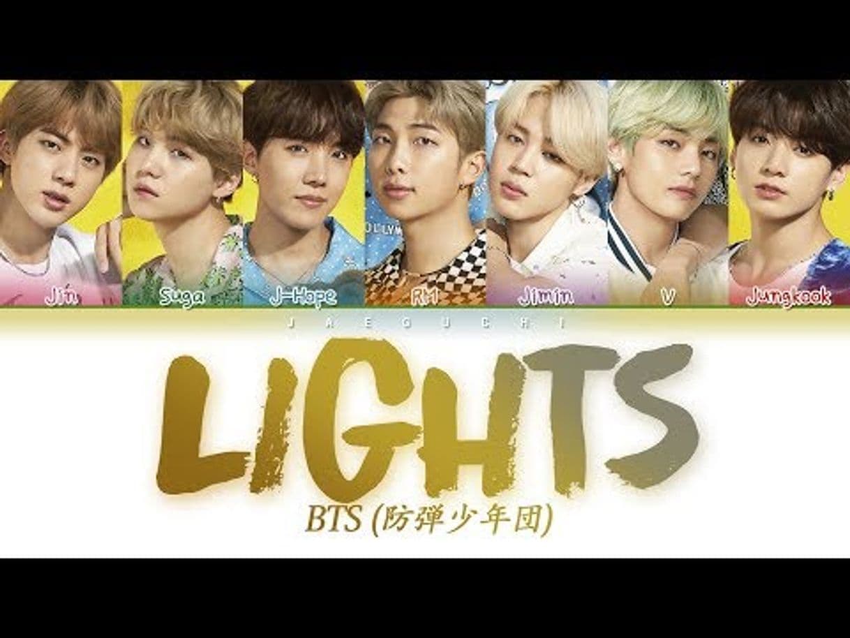 Canción BTS Lights - YouTube 