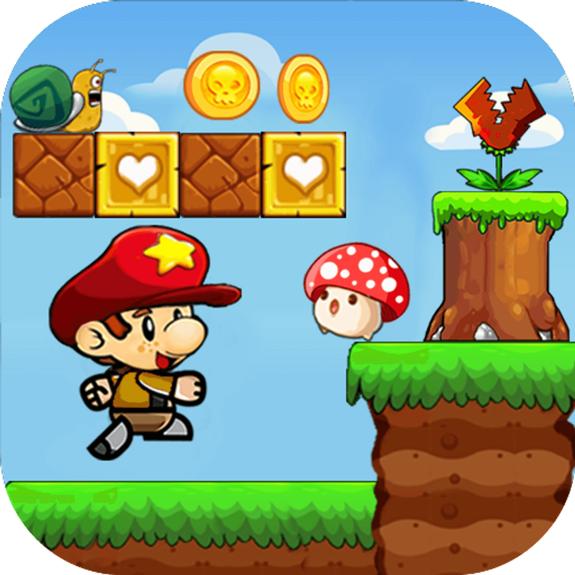 Videojuegos bob's world (igual a mario bros)