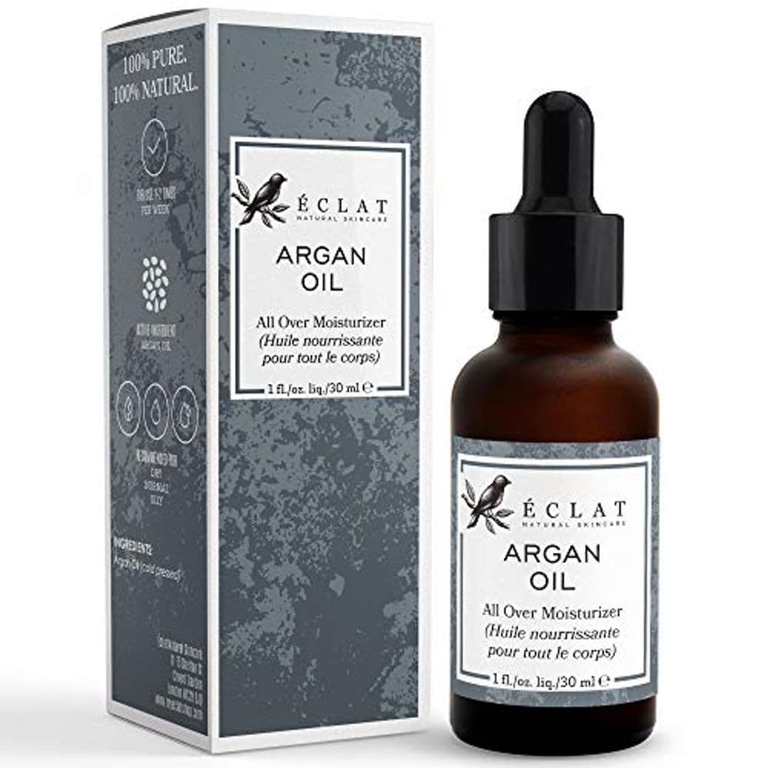 Producto Aceite Argán 100% Eclat – Aceite Argán Natural de Árboles de Argán