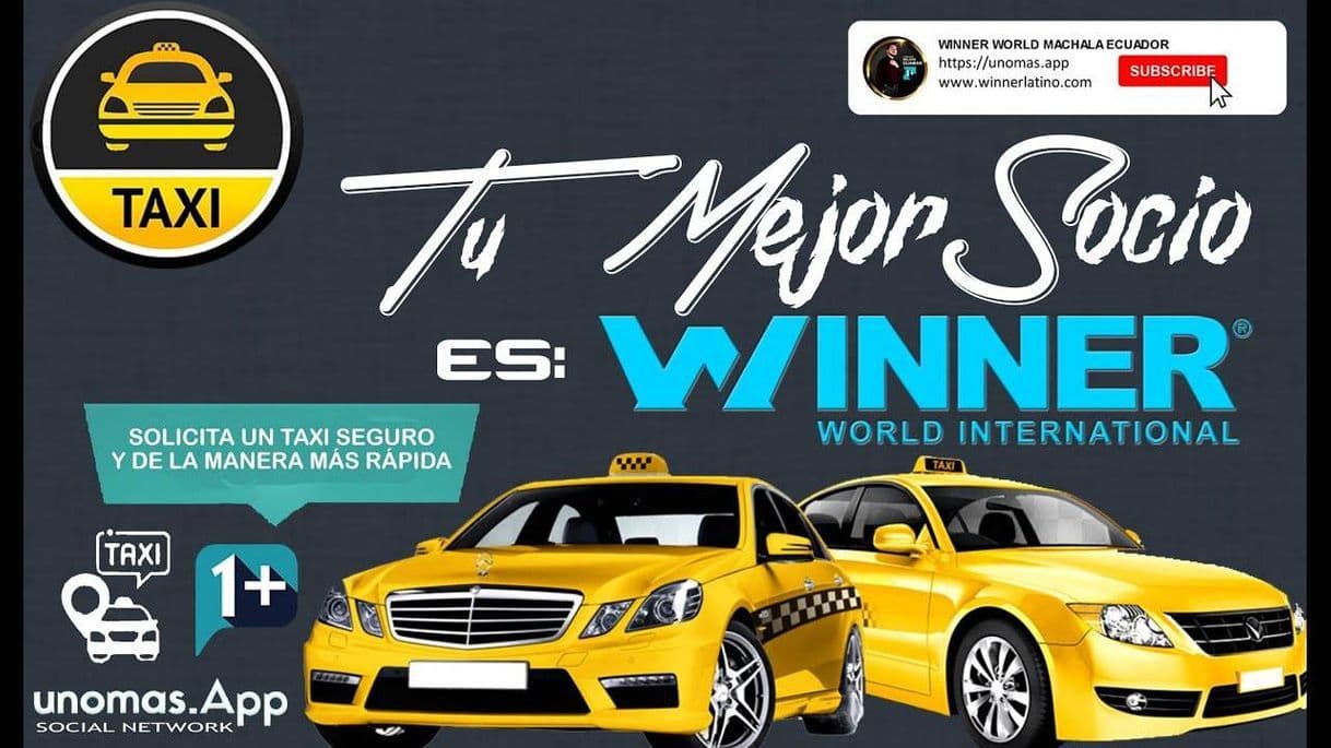 App Apps taxi para servicios de taxi  de UNO MAS winner