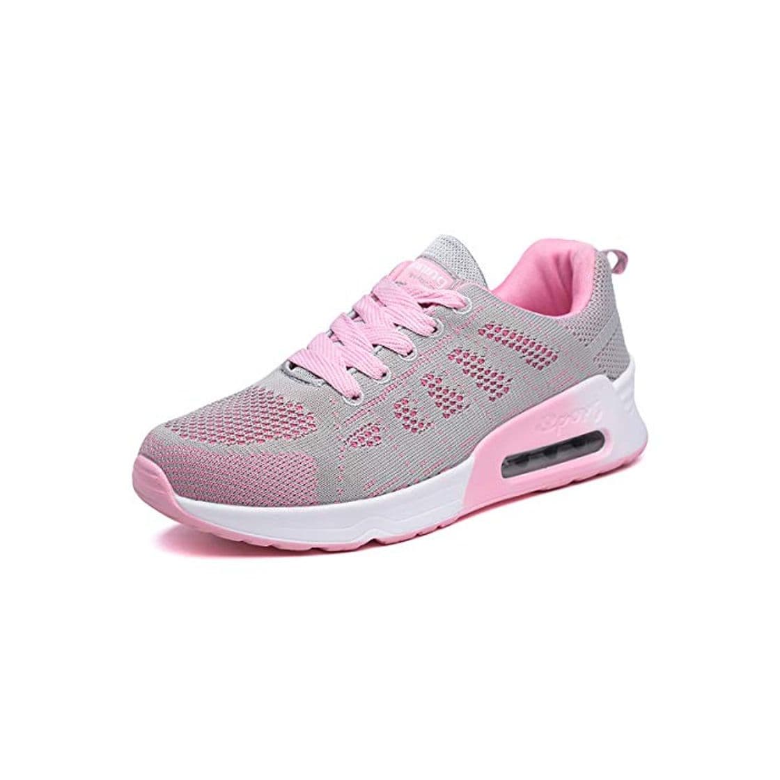 Moda Decai Zapatillas de Deportivos de Running para Mujer Deportivo de Exterior Interior Gimnasia Ligero Sneakers Fitness Atlético Caminar Zapatos Transpirable Rosado 40 EU