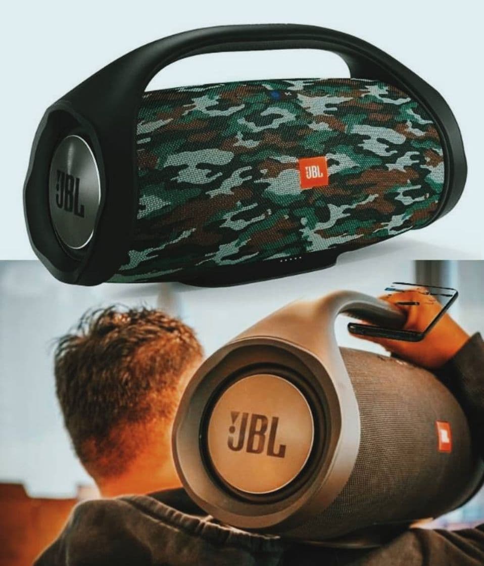 Electronic JBL Boombox - Altavoz inalámbrico portátil con Bluetooth, parlante resistente al agua