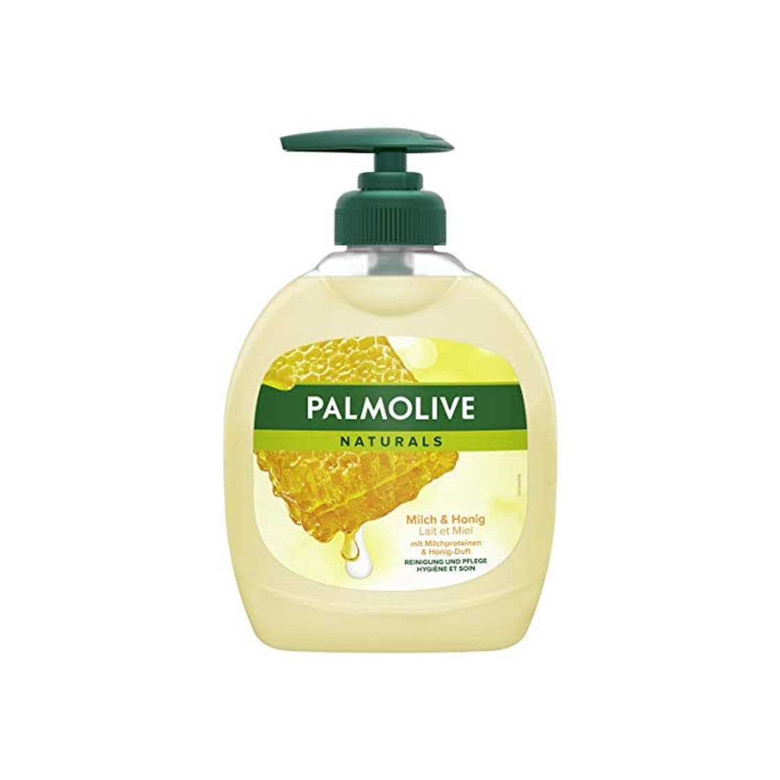 Product Palmolive - Jabón líquido Leche y Miel, 4 Unidades.