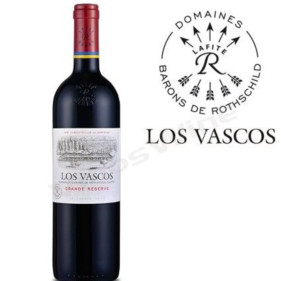 Fashion VINO TINTO LOS VASCOS RESVA. CAB. SAUV. 