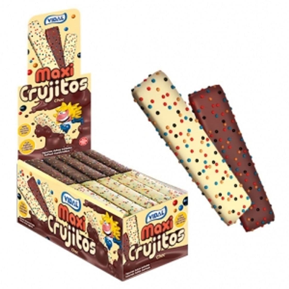 Producto MAXI CRUJITOS MARSH CHOCO VIDAL 75 UNIDS

