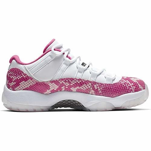 Lugar Jordan Retro 11" Pink Snakeskin White/Watermelon-Black