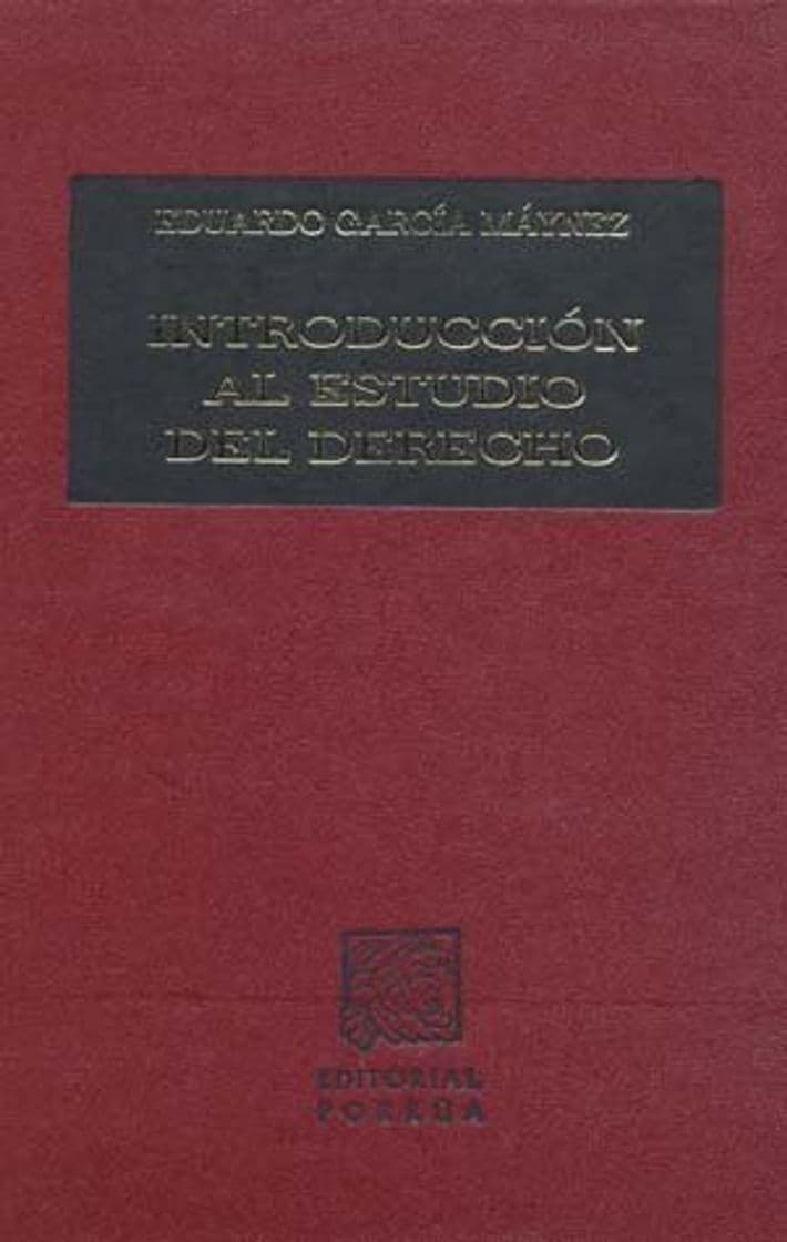 Book INTRODUCCION AL ESTUDIO DEL DERECHO