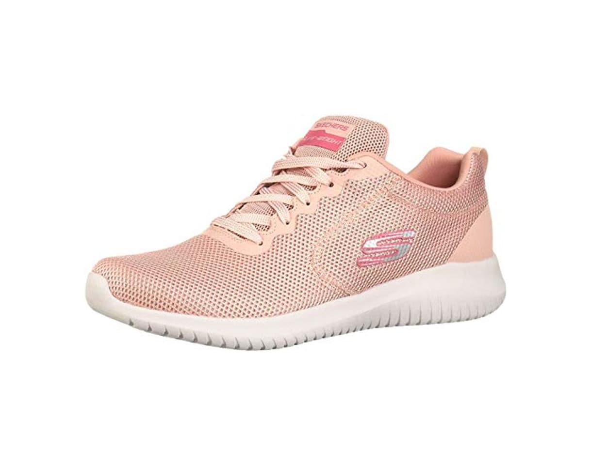 Fashion Skechers Ultra Flex - Zapatillas de deporte para mujer, Rosa