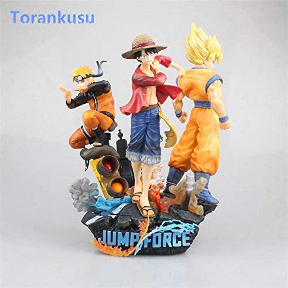 Product MNZBZ Juego Jump Force One Piece Naruto Dragon Ball Figura de acción PVC Luffy Goku Naruto Figuras Anime Figura Juguetes Calientes Diorama Modelo PG