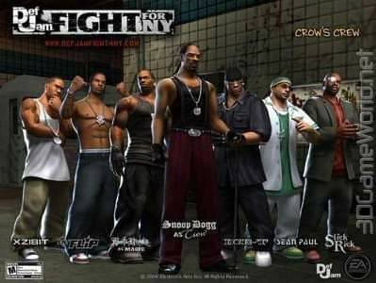 Videogames Def jam for ny