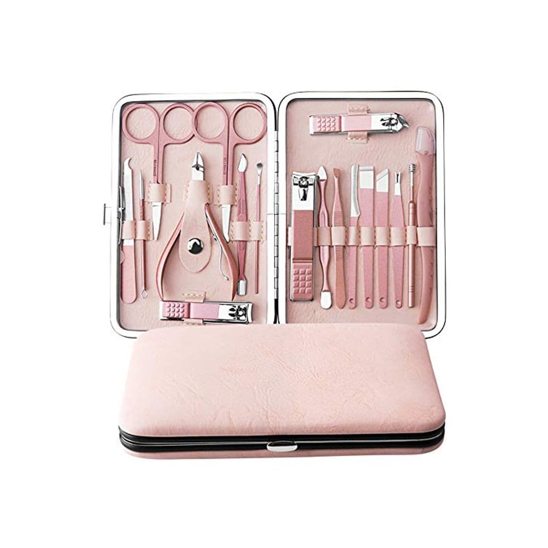 Producto Manicure Set, Anself 18 pcs Kit de Herramientas de Manicura Pedicura Profesional