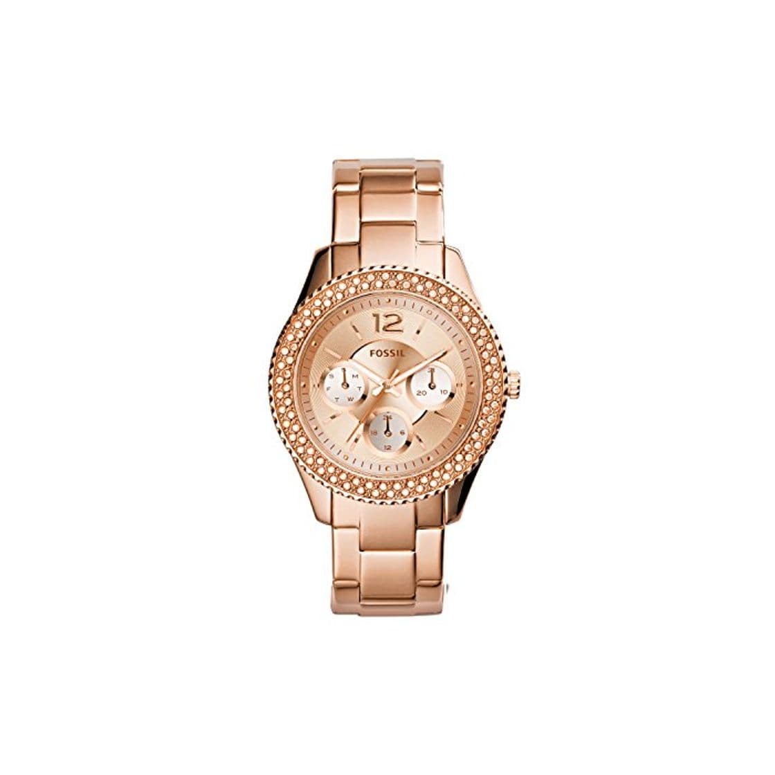 Product Fossil Reloj Analogico para Mujer de Cuarzo con Correa en Acero Inoxidable ES3590