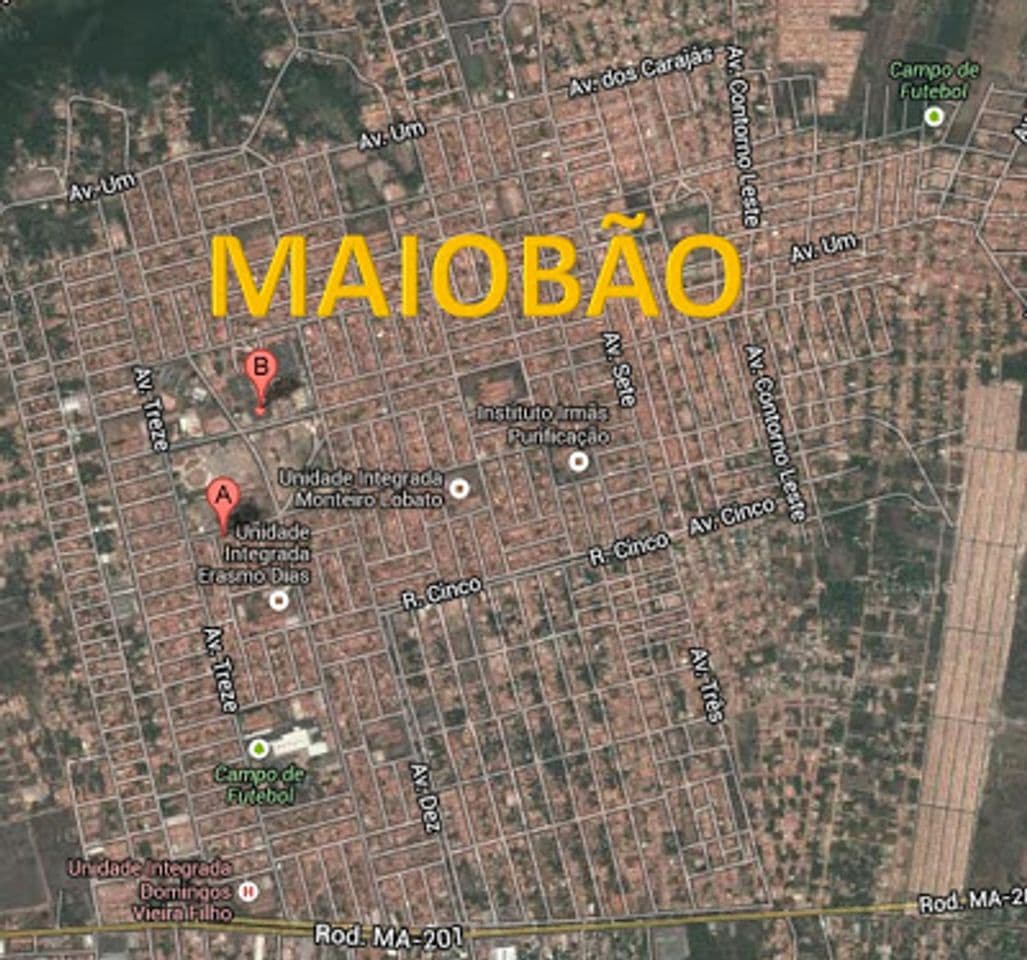 Lugar Maiobão