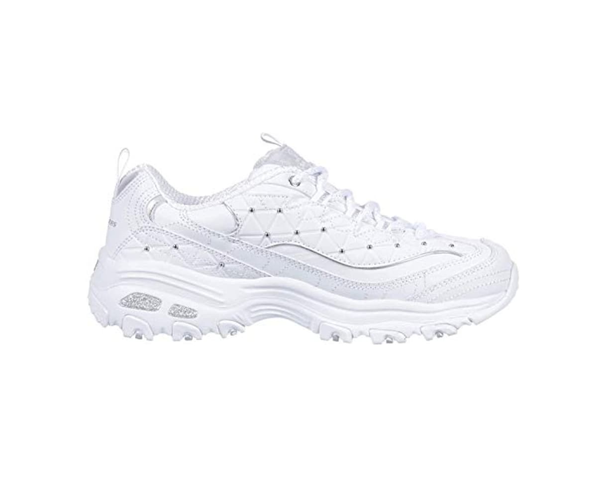 Moda Sneakers Blancas Skechers D'Lites Glamour