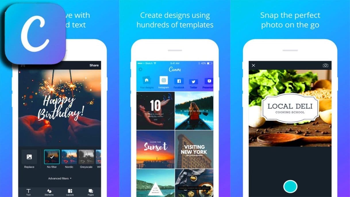 App Canva: Graphic Design & Video