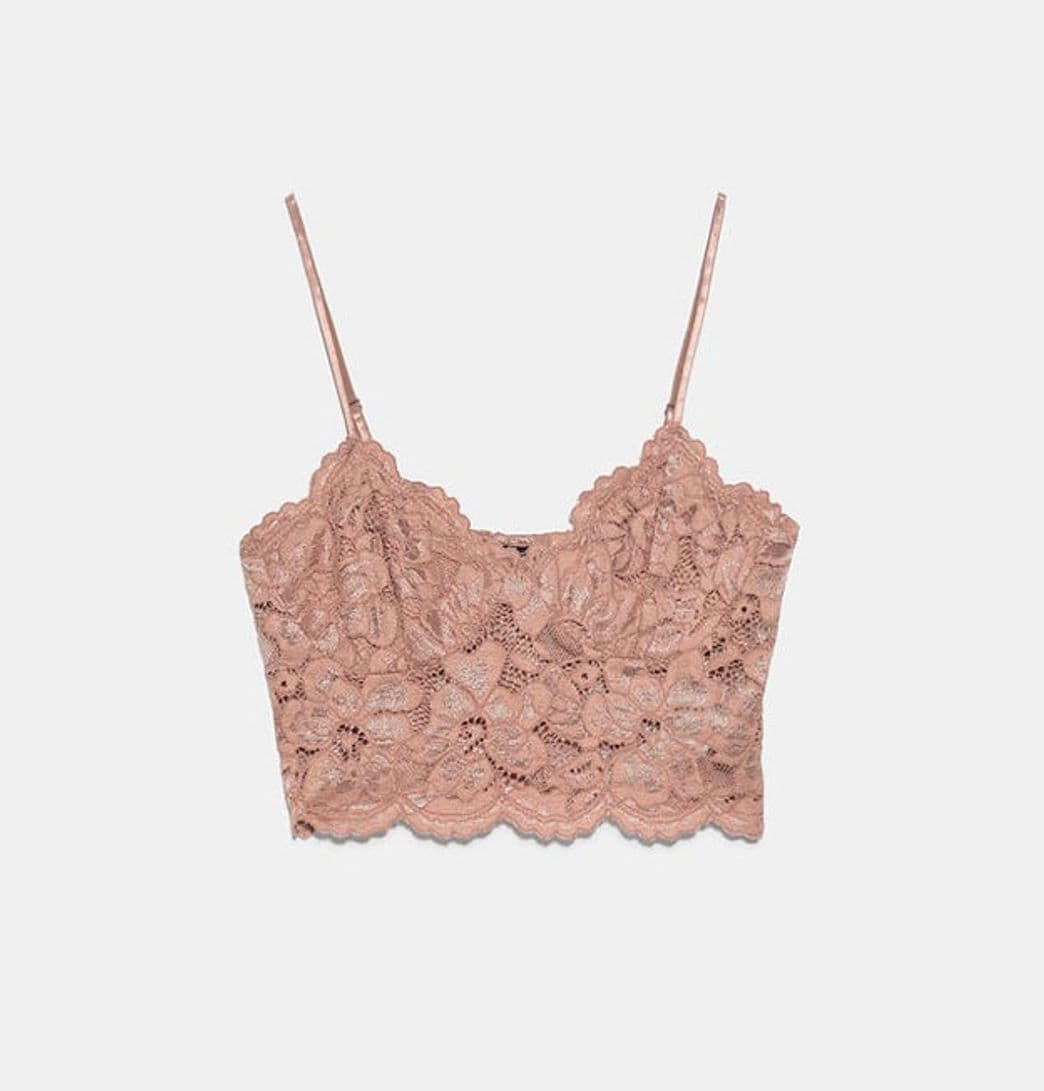 Product ZARA Top Bralette Renda