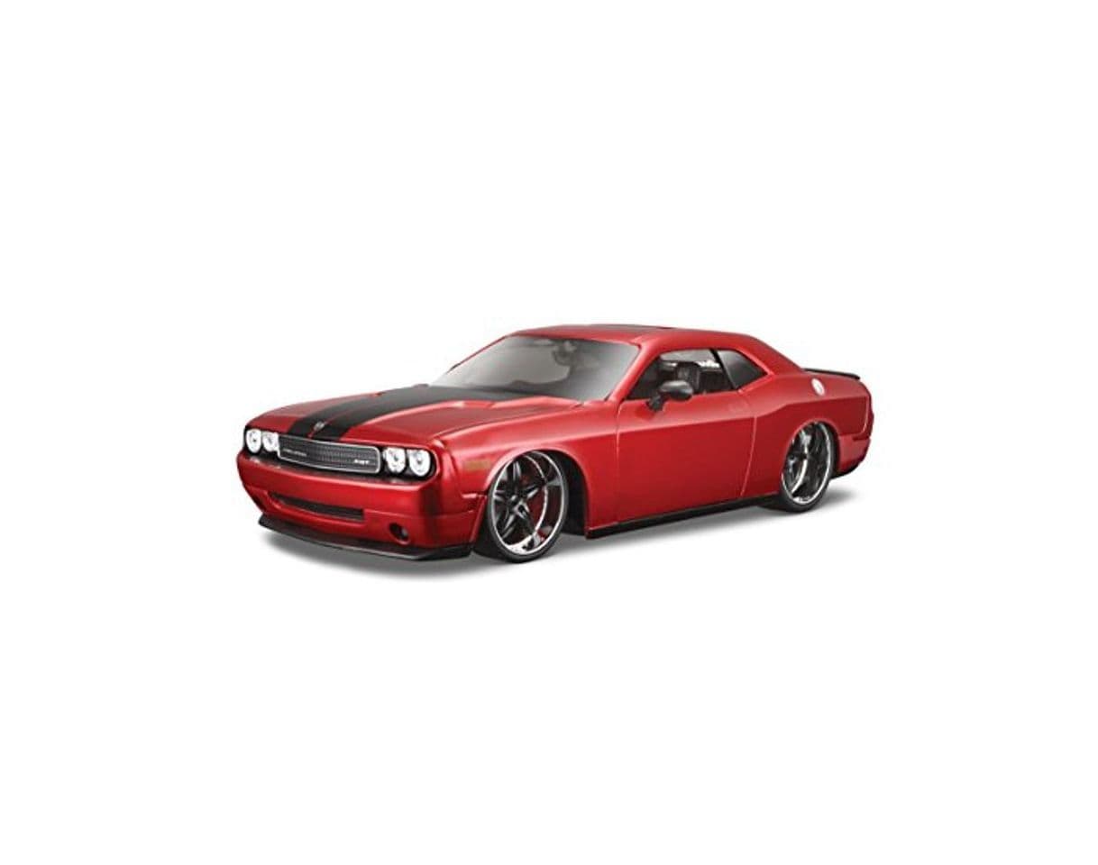 Product Maisto- Coche en Escala, Dodge Challenger Rojo