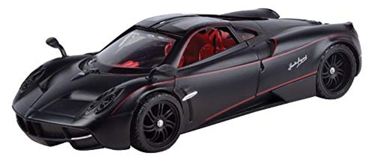 Place Pagani Huayra Matt Black 1/24 by Motormax 79502 by Pagani