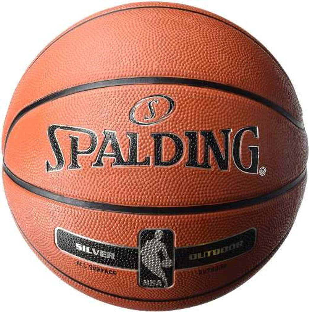 Fitness Spalding NBA Silver Outdoor 83-494Z Balón de Baloncesto