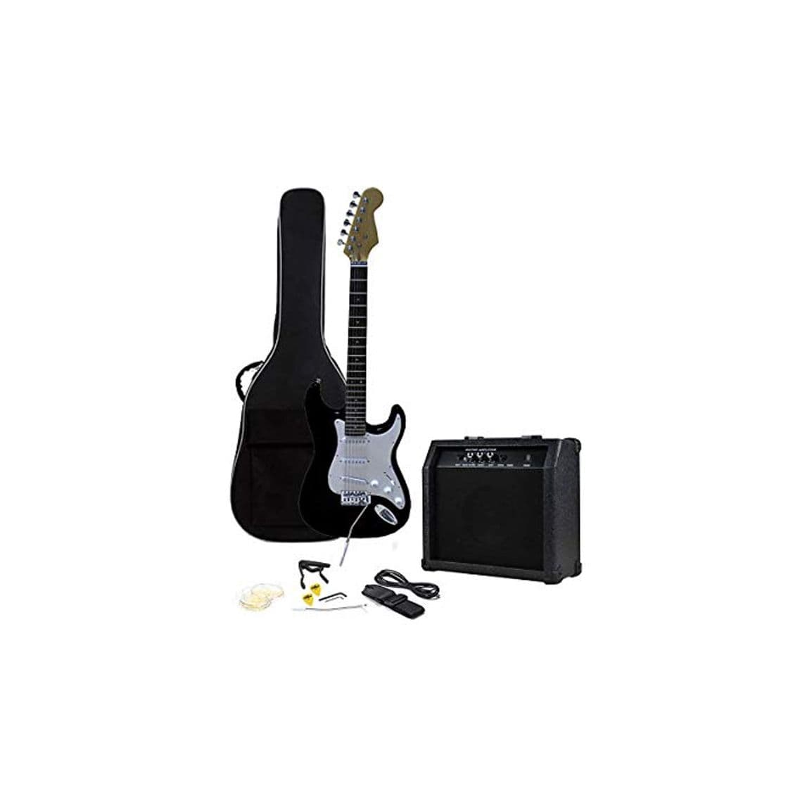 Producto Tamaño RockJam eléctrica llena Superkit guitarra con amplificador de guitarra