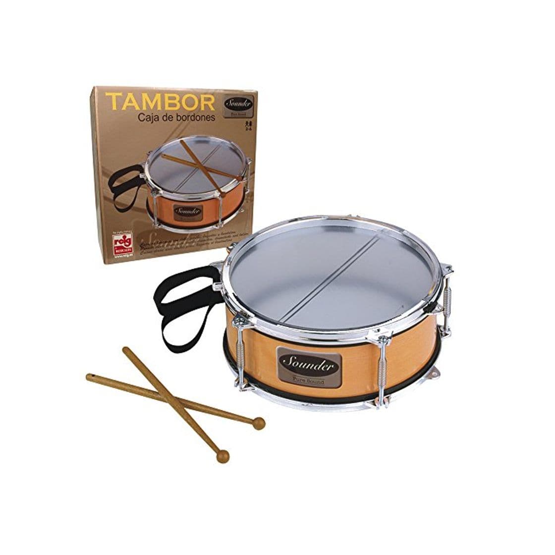 Producto Claudio Reig 7000116 Tambor Sounder Metalizado