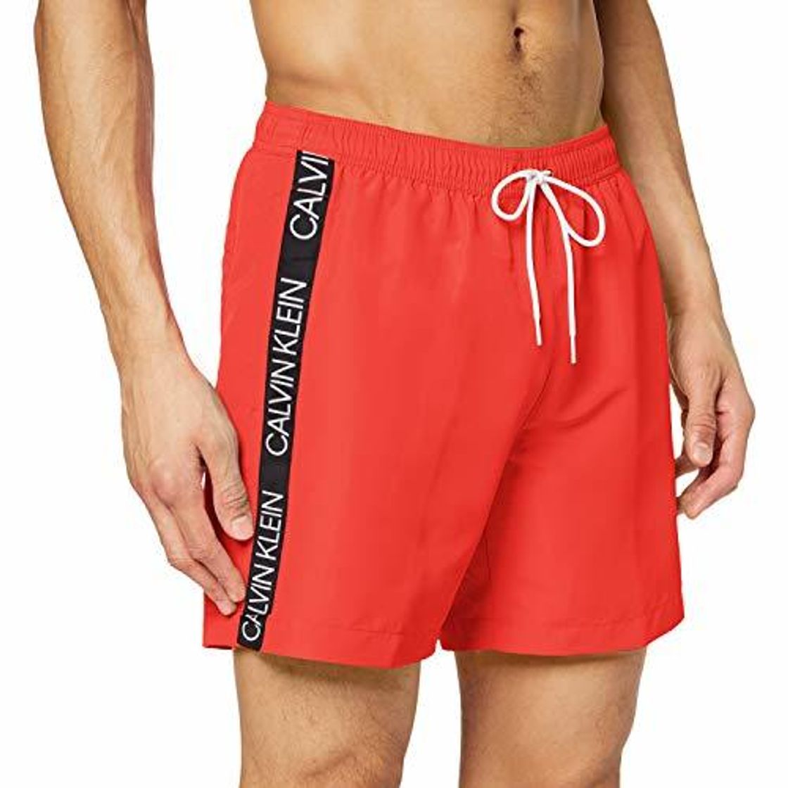 Product Calvin Klein Medium Drawstring Bañador, Rojo