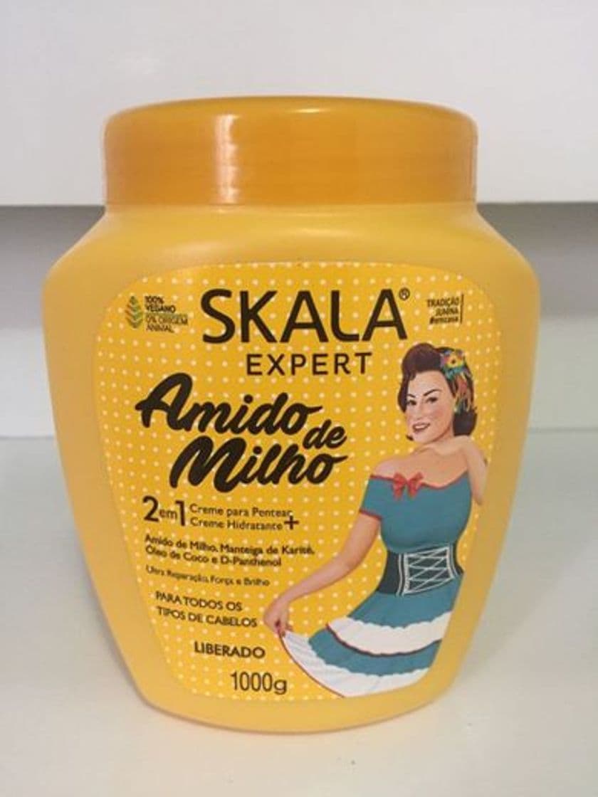 Producto Amido de Milho - 2 em 1 - Creme para Pentear