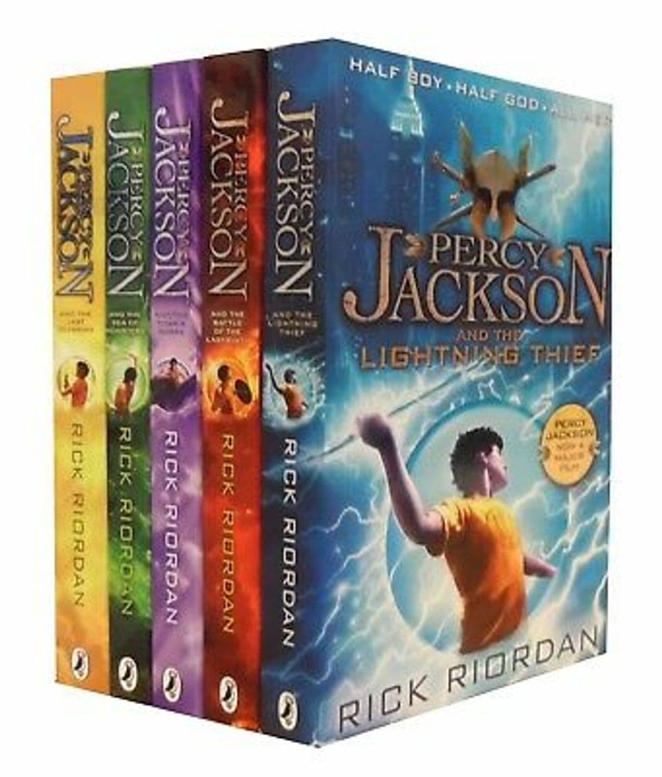 Book Percy Jackson 5 Books Collection Set Pack The Lightning Thief New