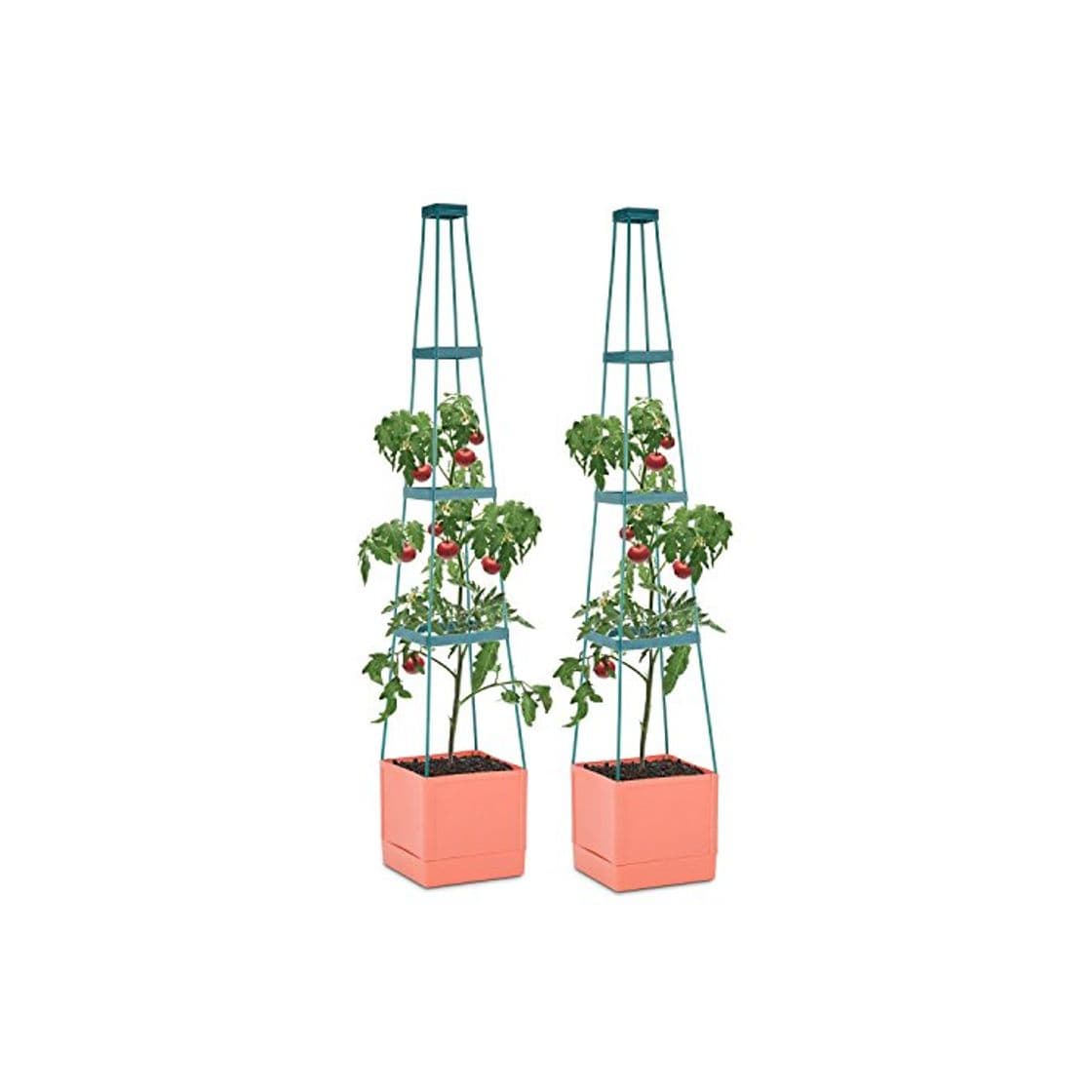 Product Waldbeck Tomato Tower Set 2 Macetas para tomate con tutor