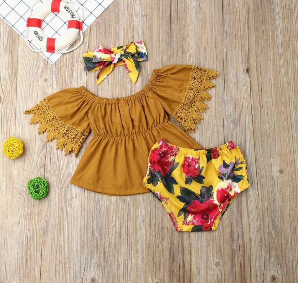 Moda Conjunto flores 🏵️