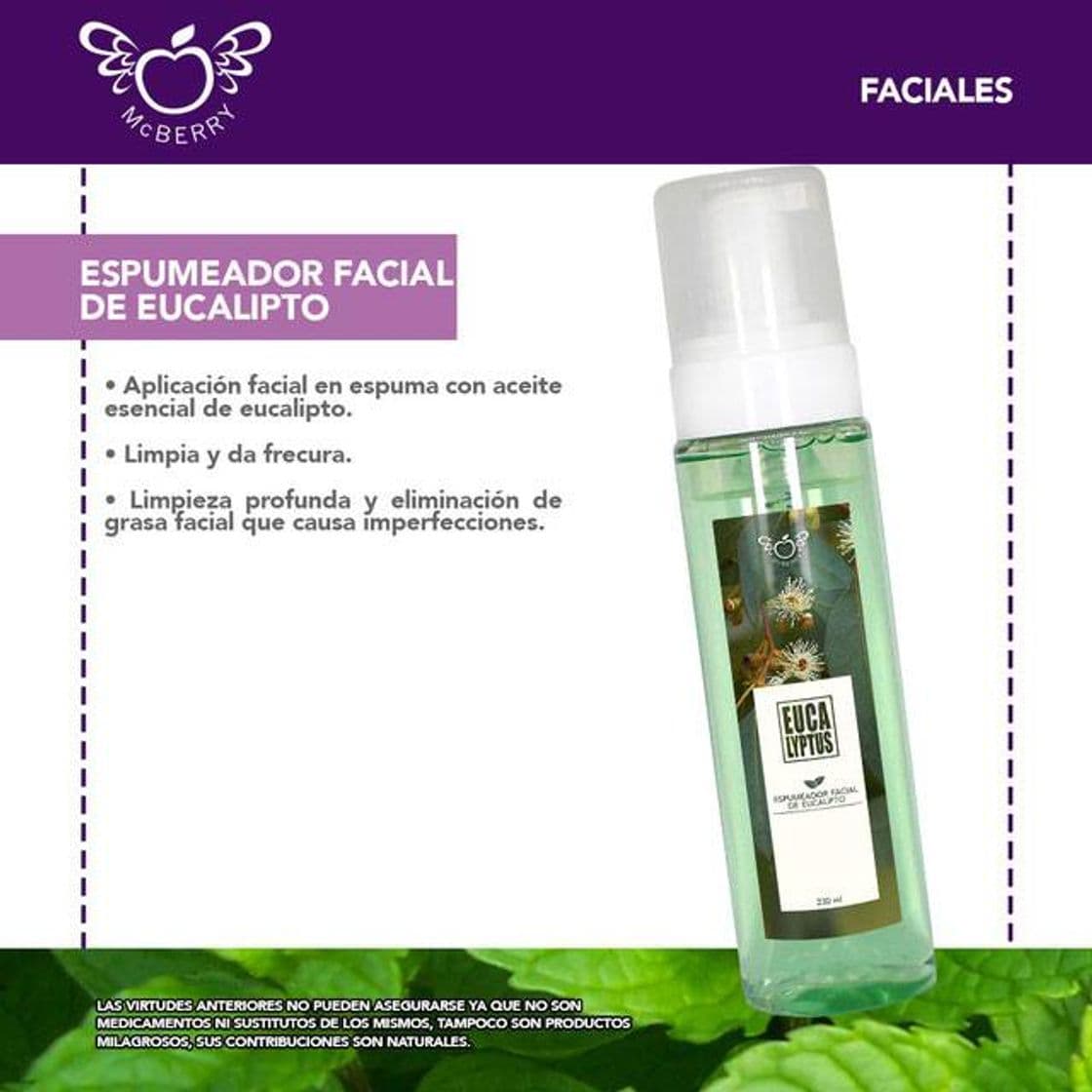 Moda Espuma facial de eucalipto