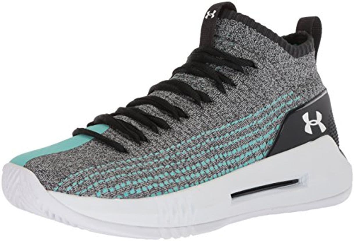 Moda Under Armour UA Heat Seeker, Zapatos de Baloncesto para Hombre, Negro