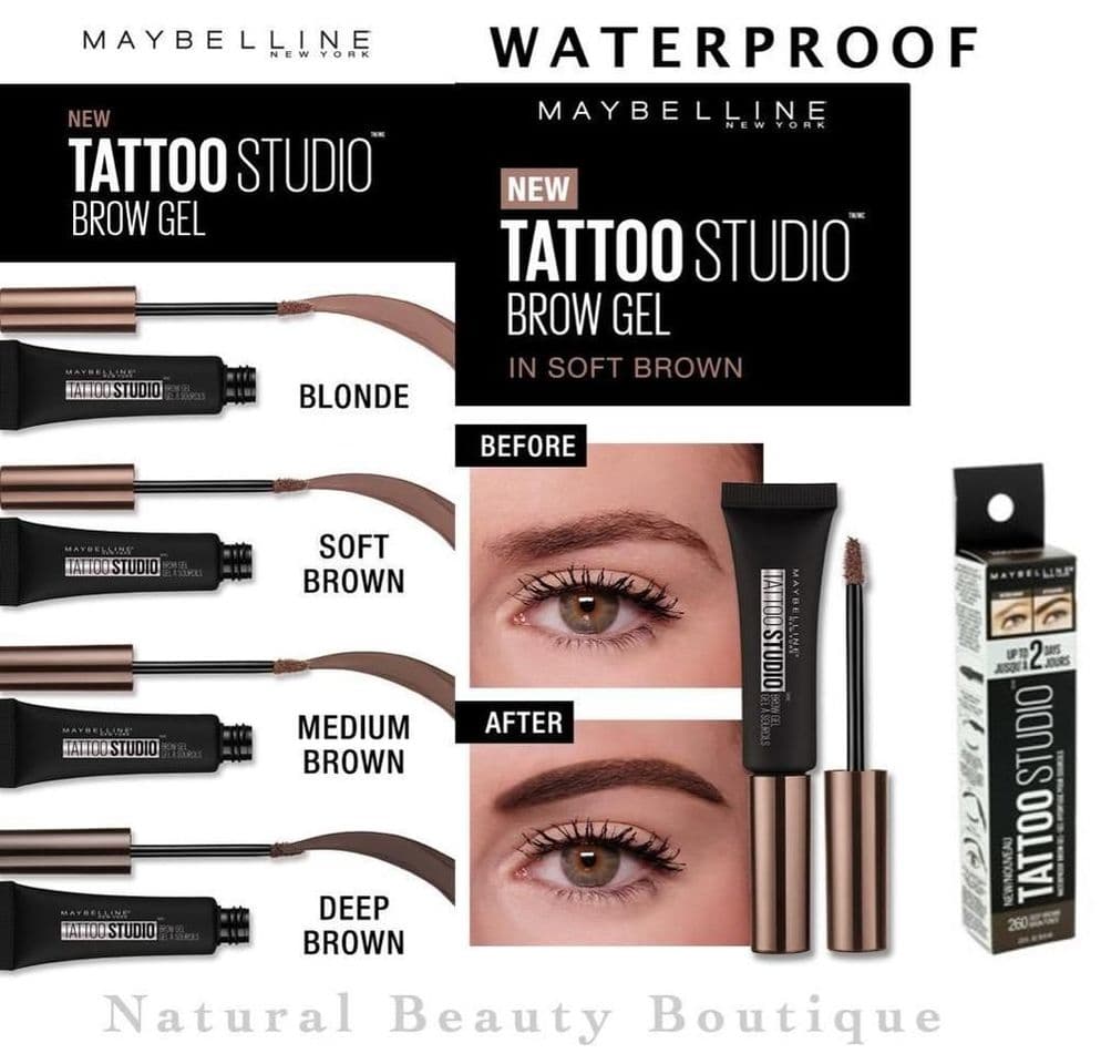 Producto TattooStudio Waterproof eyebrow gel 