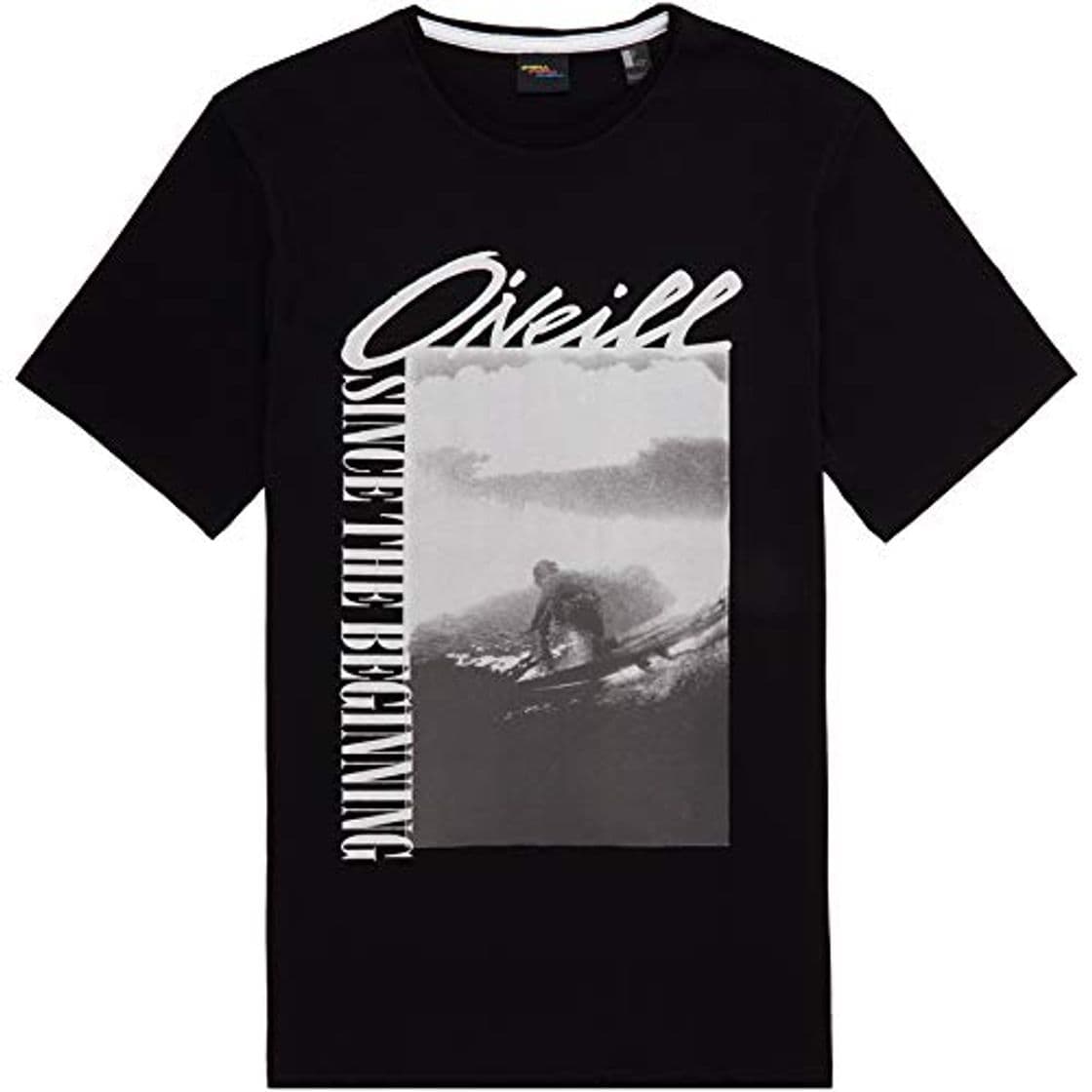 Fashion O'NEILL LM Frame Camiseta Manga Corta, Hombre, Negro